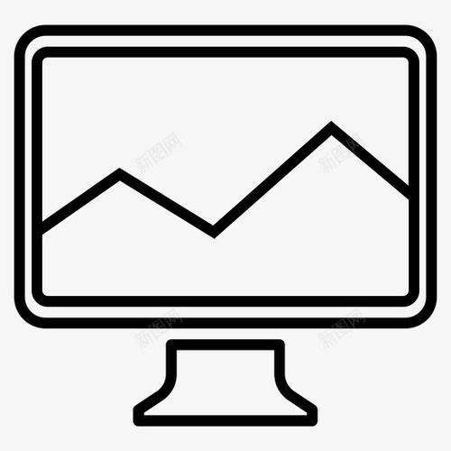 探索电脑山自然图标 免费素材助力网页与电商设计